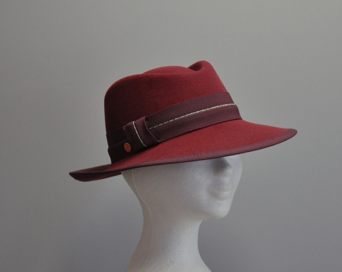 hoed (cfr fedora) in wolvilt Mayser